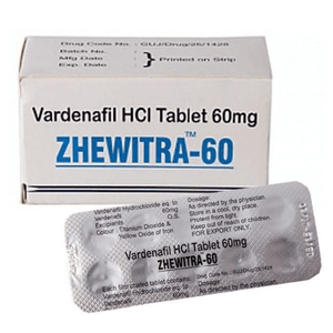 Zhewitra 60mg (Vardenafil)