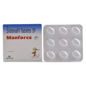 Manforce 50mg (Sildenafil Citrate)