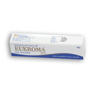 Eukroma Plus Cream 20gm (Hydroquinone /Tretinoin /Mometasone)