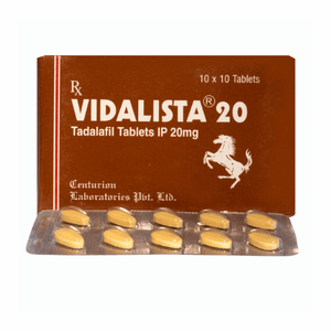 Vidalista 20mg (Tadalafil)