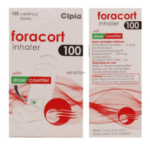 Foracort Rotacaps 100mcg (Budesonide/Formoterol)