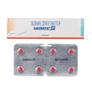 Caverta 25mg (Sildenafil Citrate)