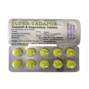 Super Tadapox (Tadalafil/Dapoxetine)