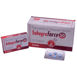 Suhagra Force 50mg (Sildenafil Citrate/Depoxetine)