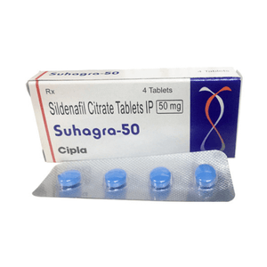 Suhagra 50mg (Sildenafil Citrate)