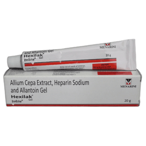 Hexilak Gel (Extractum cepae/Heparin/Allantoin)