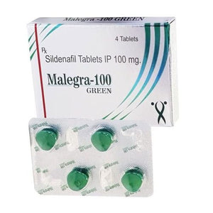 Malegra Green 100mg (Sildenafil Citrate)